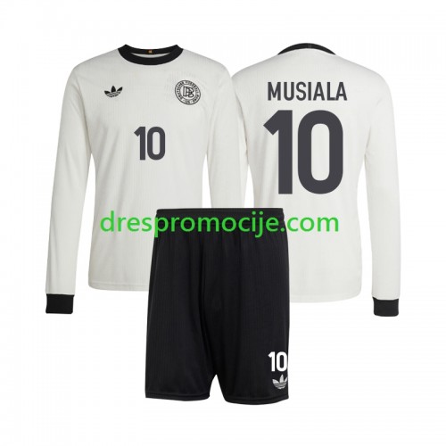 Njemačka Jamal Musiala 10 ANVERSARY Dres Dječji Domaći 2025 Dugim Rukavima Njemačka Jamal Musiala 10 ANVERSARY Dres Dječji Domaći 2025 Dugim Rukavima